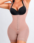 Felicia Short Powernet® - Core Sculpt Open Bust Shaping Bodysuit - Bella Fit USSBeige