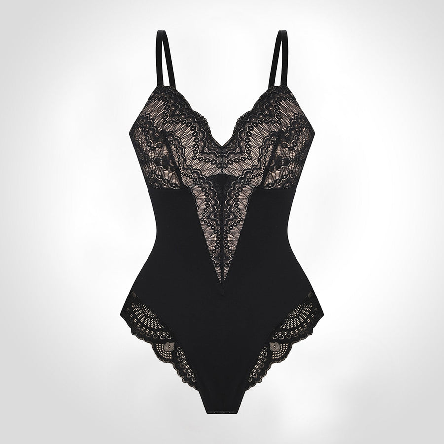 Luisa - Sexy Lace Bodysuit Shaping Lingerie - Bella Fit USS