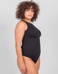 Solana - Sleeveless High Neck Bodysuit - Bella Fit USXS/SBlack