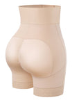 Valentina 2.0 - Boned Sculpt High-Waist BBL Shorts - Bella Fit USBeigeS