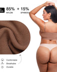 Ashley - Seamless Shaping Bra with Adjustable Shoulder Straps - Bella Fit USSBeige