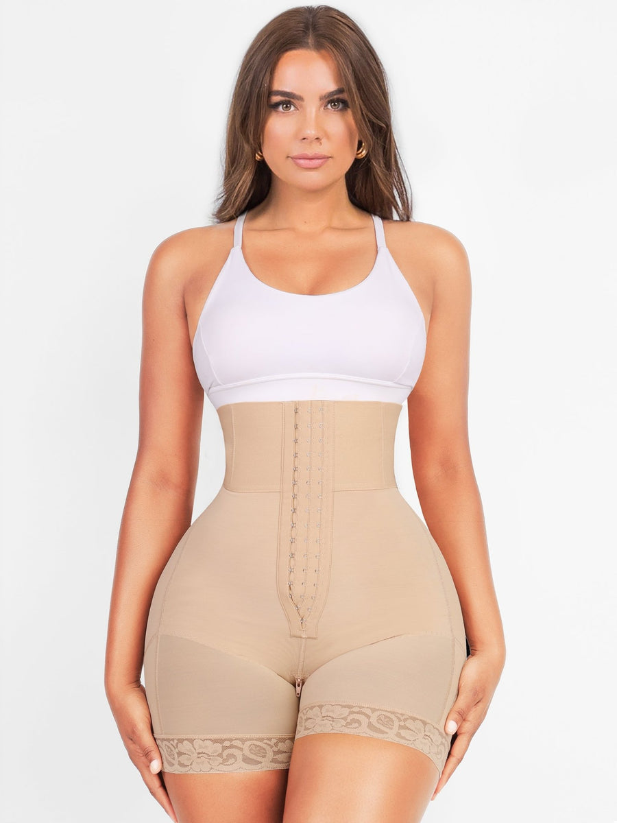 Nebility Women Waist Trainer Shapewear Tummy Control Body Shaper Shorts Hi- Waist Butt Lifter Thigh Slimmer price in pakistan